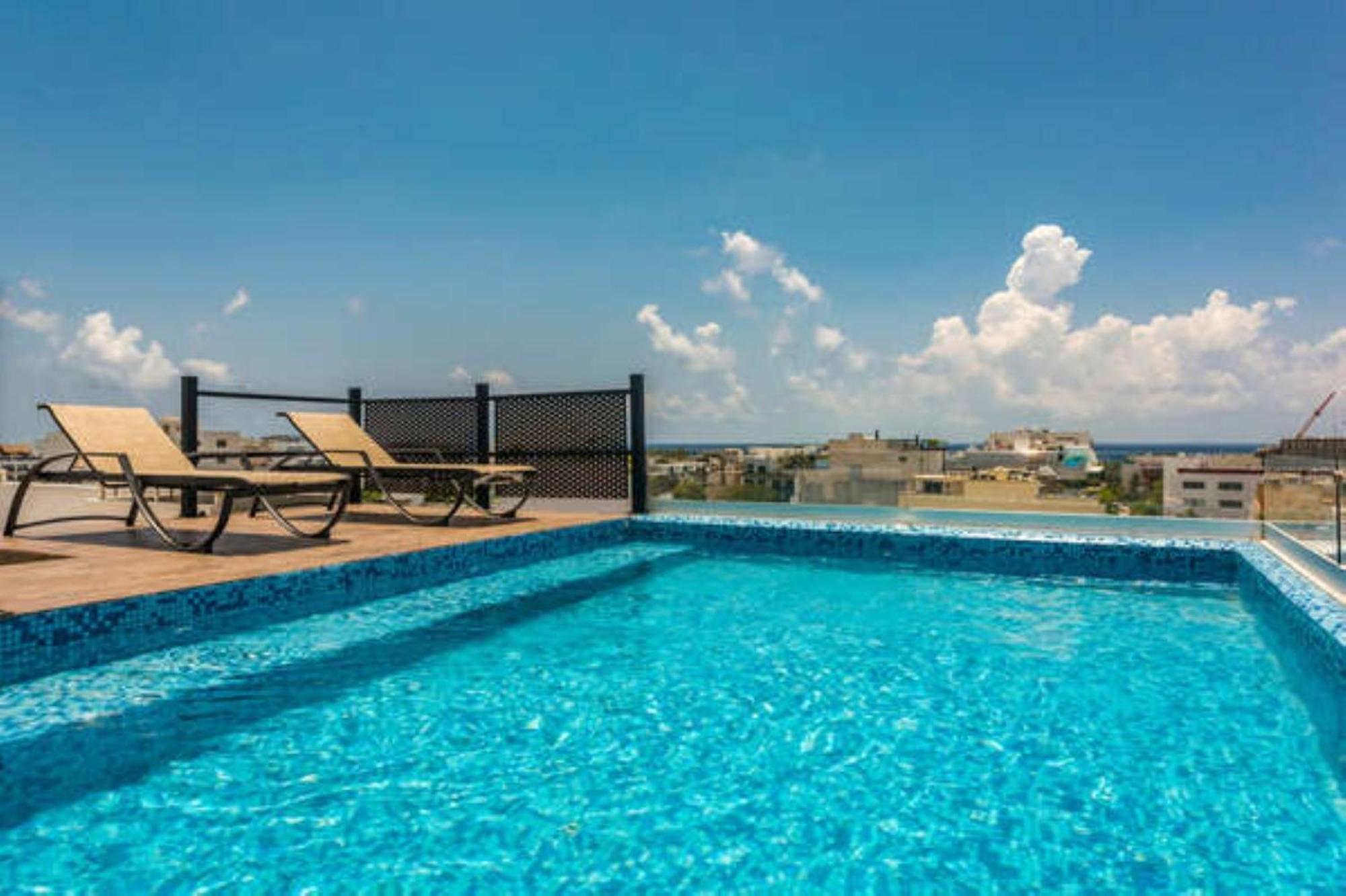 Torre 42 Playa Del Carmen By Lockey Apart otel Dış mekan fotoğraf